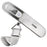 Duronic Luggage Scale Travel Bag Weigh with woven strap and clear LCD screen displaying zero.