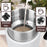 Duronic MF500 WE milk frother with 2 whisks 500ml and 260ml for milk lattes, coffee, cappuccino, hot chocolate