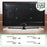 Duronic TV Bracket with four compatible screw sizes below.