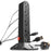 Duronic Tower Extension Lead with UK sockets, USB ports, and a glowing power switch.
