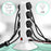 Duronic Tower Extension Lead with eight UK plugs and three USB ports