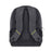 Duronic Travel Laptop Backpack featuring padded shoulder straps with yellow accents.