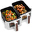 Duronic Twin Drawers with cooked vegetable and chicken