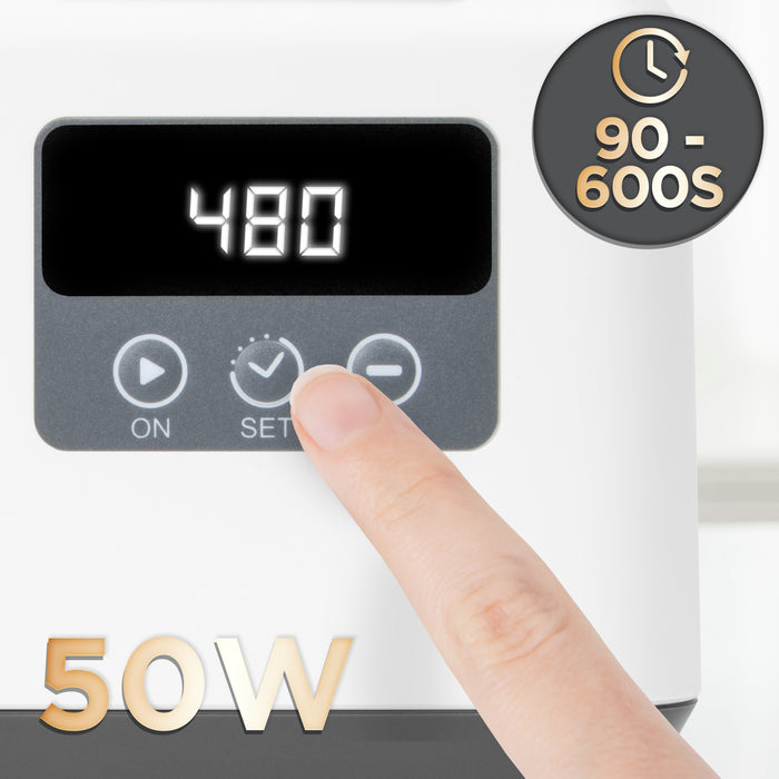 Duronic Ultrasonic Cleaner with timer settings