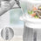 Duronic WE White Electric Food Steamer featuring an external water level indicator window.