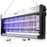 Duronic FK2X10 Electric Fly Killer, Dual Wavelength UV Bug Zapper with Removable Tray and Hanging Chain, Energy Efficient 16W Indoor Insect Trap for Kitchen and Home