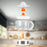 Duronic Electric Citrus Juicer JE407 WE Fresh Orange Squeezer Citrus Press for Lemons, Oranges, Grapefruits, Cold Press for Healthy Juices with 2 Cones & Pulp Filter