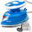 Duronic Travel Iron SI3 BE Portable Steam Irons with Dual Voltage Lightweight Compact Electric Mini Iron with Ceramic Plate for Travelling Sewing & Holidays - Blue