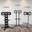 Three mobile TV floor stands, TVS4T1, TVS5T1 and TVS3F1