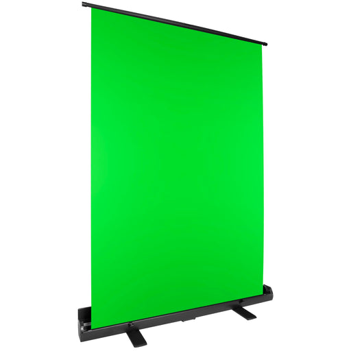 Duronic Floor Green Screen Background FPS15 GN Photography Backdrop stand, 150cm x 130cm Foldable Sheet, Portable and Crease-Free Photo Studio for Videography, Digital Artist Kit with Carry Case Box