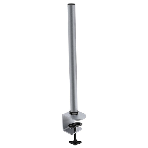 Duronic DM15 DM25 DM35 Monitor Arm Stand 60cm Pole SILVER | Compatible with All Duronic Monitor Desk Mount Arms | Silver | Steel | Long | 600mm Length | 32mm Diameter | Clamp Included