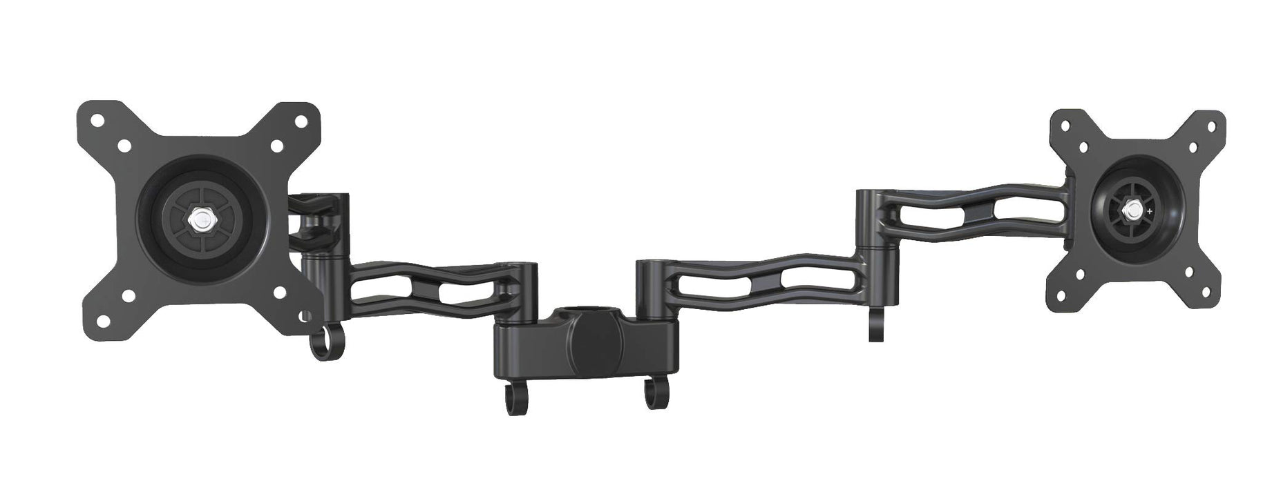 Duronic Dual Spare Arm Set DM35P2 | Two DM35 Arms with VESA Heads | Dual Joint Screen Arms | Compatible with All Duronic Monitor Desk Mounts & Poles | BLACK | Aluminium | Part of the DM35 Range