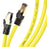 Duronic Ethernet Cable 3M High Speed CAT 8 Patch Network Shielded Lead 2GHz / 2000MHz / 40 Gigabit, CAT8 SFTP Wire, Snagless RJ45 Super-Fast Data - Yellow
