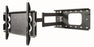 Duronic TVB109S TV Bracket, Wall Mount for 23-55" Television Screen, Tilting Action -12°/+6°, Fits up to 600x400mm, For Flat Screen LCD/LED (30kg)