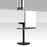 Duronic DM15 DM25 DM35 Monitor Arm Stand 60cm Pole SILVER | Compatible with All Duronic Monitor Desk Mount Arms | Silver | Steel | Long | 600mm Length | 32mm Diameter | Clamp Included