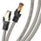 Duronic Ethernet Cable 3M High Speed CAT 8 Patch Network Shielded Lead 2GHz / 2000MHz / 40 Gigabit, CAT8 SFTP Wire, Snagless RJ45 Super-Fast Data - Grey