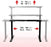Duronic Sit Stand Desk Frame TM22 BK | Electric Standing Office Table | Frame ONLY | Height Adjustable 71-116cm | Ergonomic Workstation | BLACK | Memory Function | Dual Motor / 2 Stage