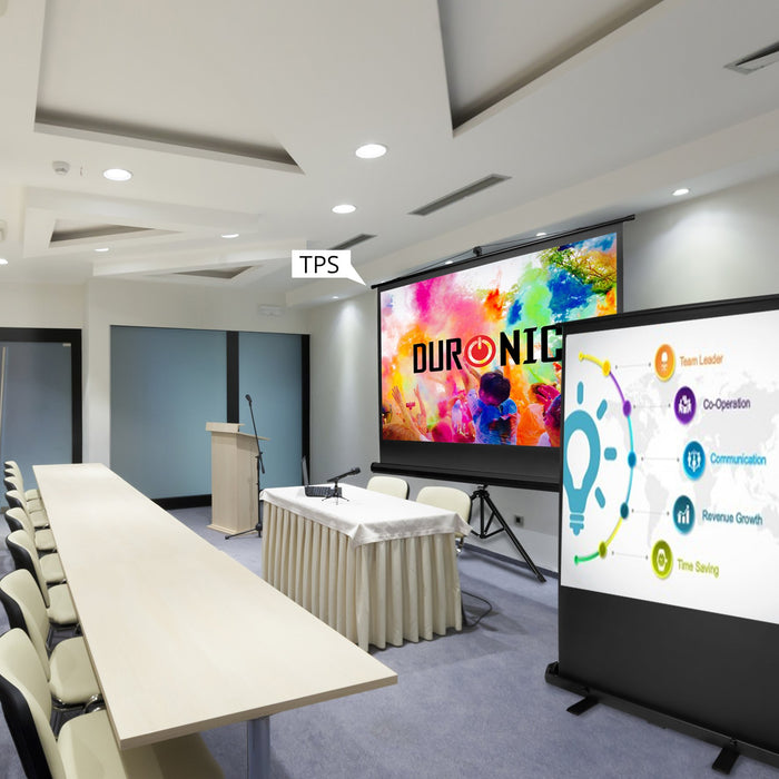 Visulapex – projectiescherm – beamer scherm – 100 inch – met standaard Visulapex – projectiescherm – beamer scherm – 100 inch – met standaard