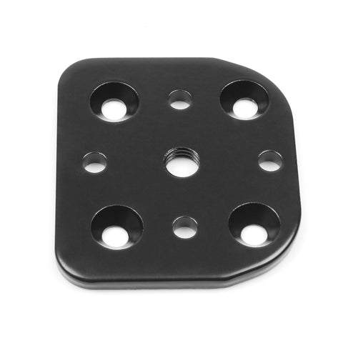Duronic Grommet 2 | DM-GR-02 | Adaptor for Fixing Monitor Arm Bracket via a Hole in the Desk | Compatible with Duronic Desk Mounts DM55 and DM65 Ranges | Black Steel