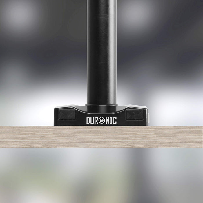 Duronic Grommet 3 | DM-GR-03 | Adaptor for Fixing Monitor Arm Bracket via a Hole in the Desk | Compatible with Duronic Desk Mounts DMG51X2 and DMG52 Models ONLY | Black Steel