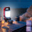 Duronic Camping Lantern LED Torch RL74, Hiking SOS Electric Red Flashing Rechargeable Flashlight, USB Charging, Emergency Light, Handheld or Freestanding