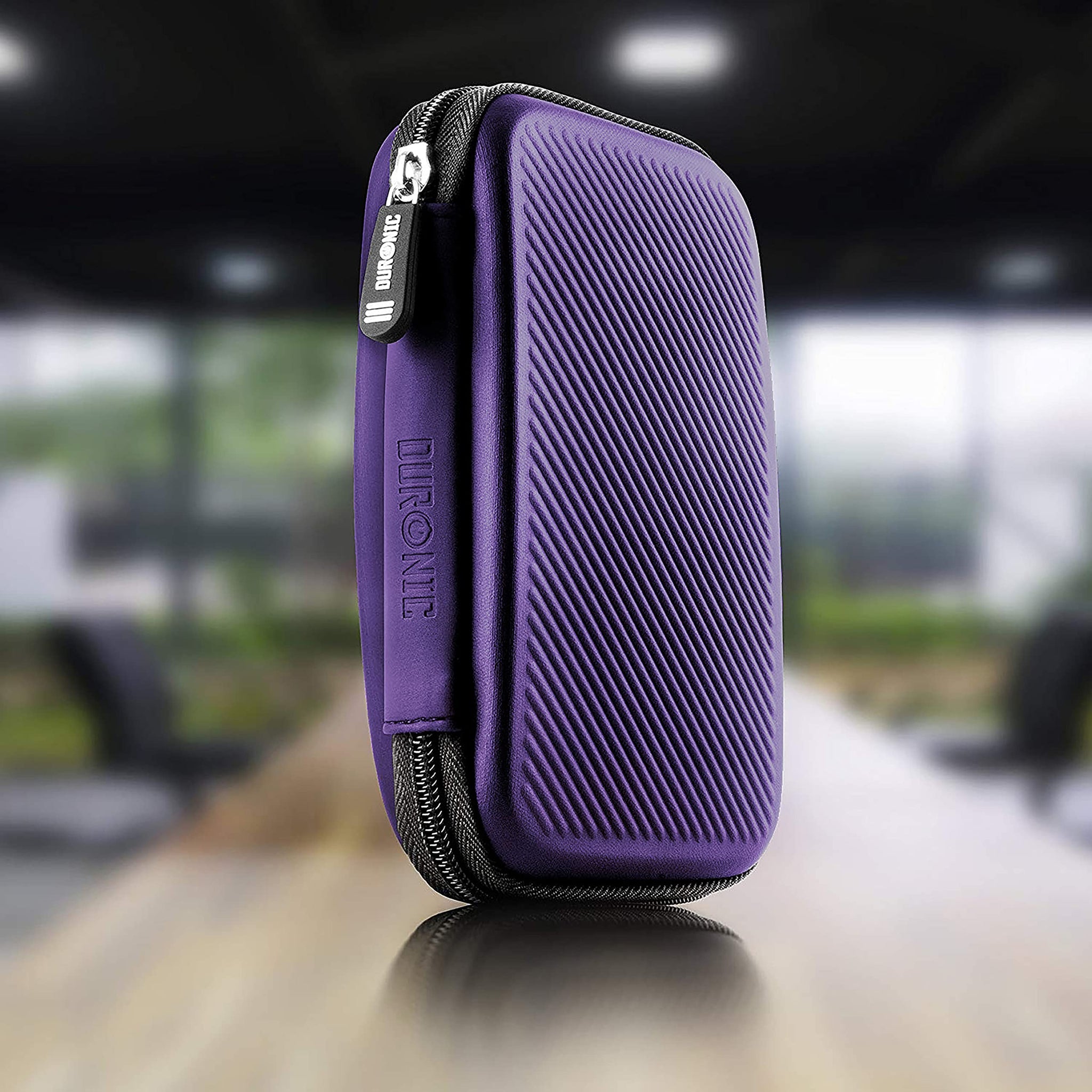 Duronic Portable Hard Drive Case HDC2 /VT Violet EVA Travel Case for Charger Adapter Power Bank SSD Storage Pouch for Seagate, WD, UnionSine, Toshiba, Sandisk, Samsung Drives 500GB to 5TB