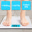 Duronic Digital Bathroom Body Scales BS403 | Measures Body Weight in Kilograms, Pounds and Stones | White Glass Design | Step-On Activation | Precision Sensors | XL Digital Display | 180kg Capacity