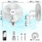 Duronic Wall Fan FN55 WE Wall Mounted Fan with Remote Control, 16 Inch Fan, 3 Speeds, Timer, White Fan with 5 Blades for Ultimate Air Cooling