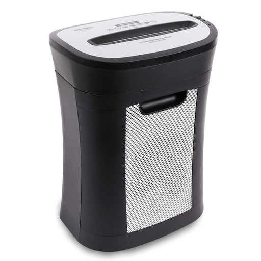Duronic Paper Shredder PS571 | 10-12x A4 Sheets at a Time & 1 Credit Card | Cross Cut With 19L Bin | GDPR: Protects Against Data Theft | Thermal Overload Protection Home & Office
