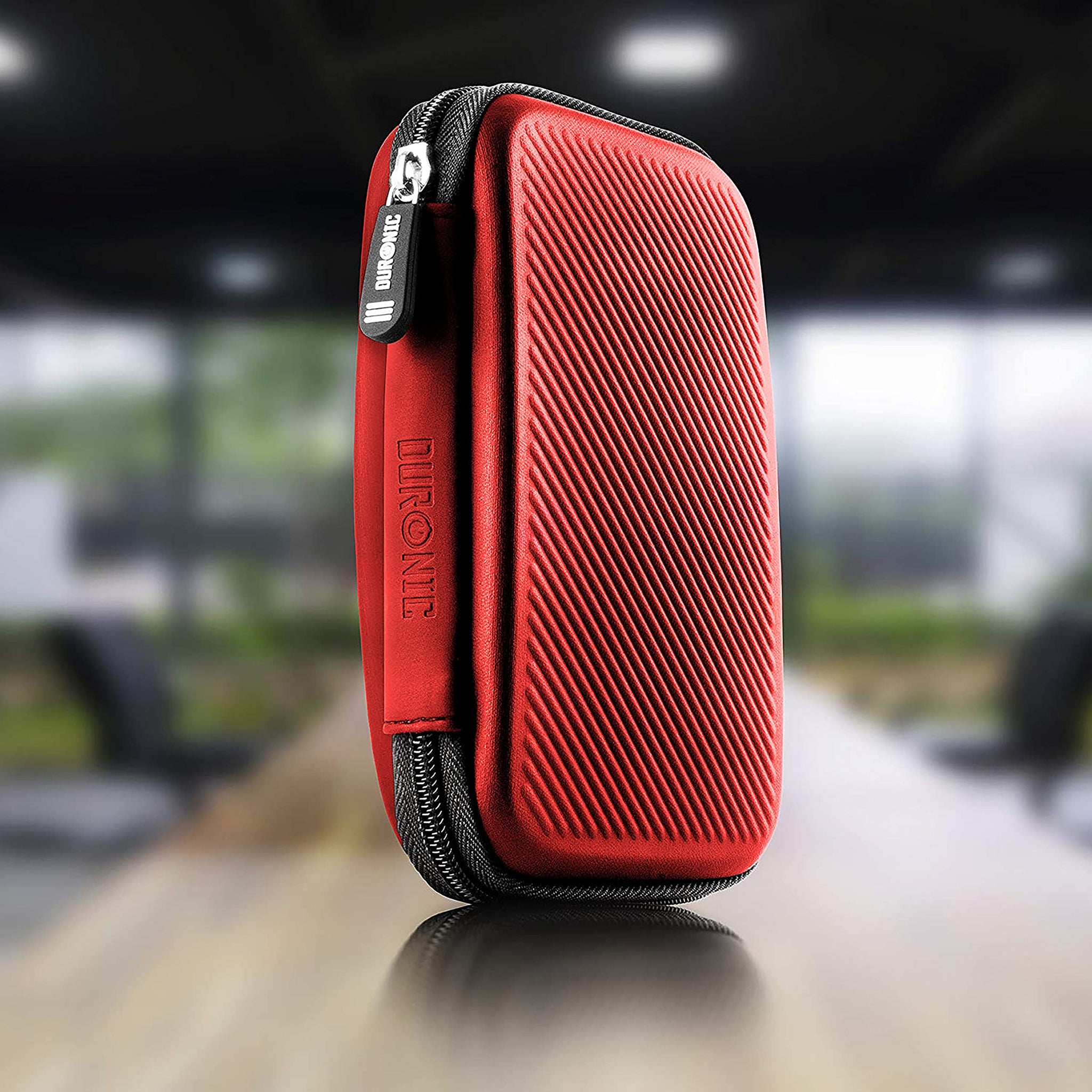 Duronic Portable Hard Drive Case HDC2 /RD Red EVA Travel Case for Charger Adapter Power Bank SSD Storage Pouch for Seagate, WD, UnionSine, Toshiba, Sandisk, Samsung Drives 500GB to 5TB
