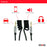 Duronic 2M Aux Audio Cable connecting to phones, car stereos, speakers, and headphones.