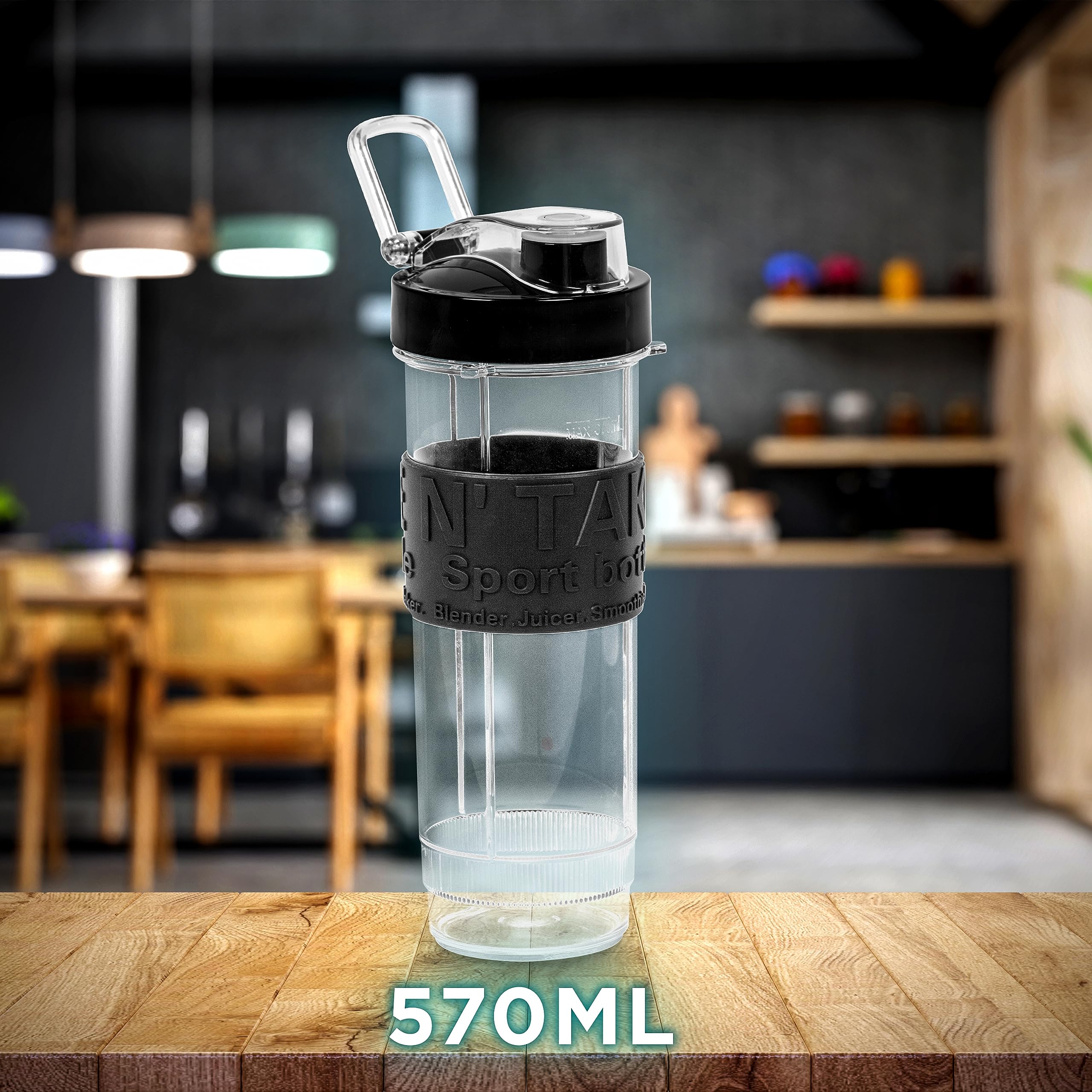 Duronic BL530 milkshake maker capacity 570ML for blending milkshakes, juices, smoothies