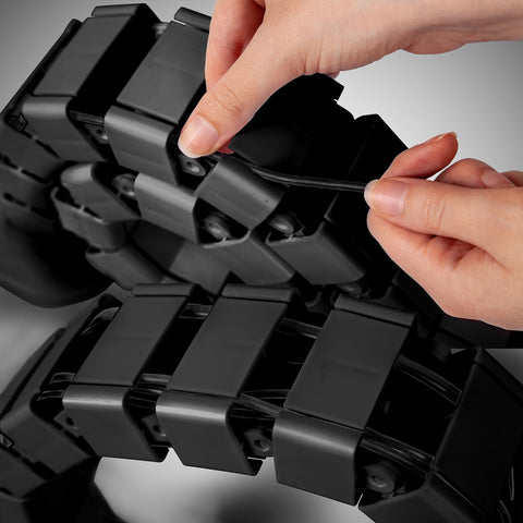 Duronic Cable Management Spine designed to organize and protect desk wires.