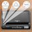 Duronic Cross Cut Paper Shredder showing control buttons and auto-feed tray.
