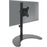 Duronic DM15D1 Monitor Stand with adjustable VESA mount, center pole, and stable semi-circle weighted base.