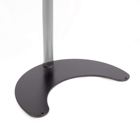 Duronic DM25D Stand for Pole with a sleek matte finish and silver support pole.