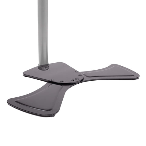 Duronic DM75 Stand for Pole with three-prong stabilizer feet and silver metal support pole.