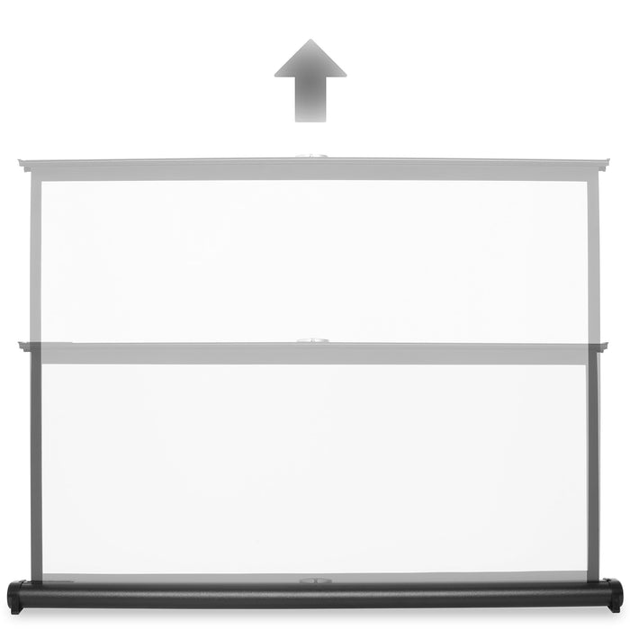 Duronic DPS40/43 projection screen adjustable height to suit your preference for home, office, school