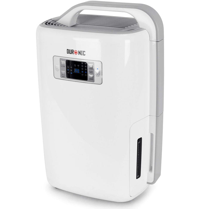Duronic Dehumidifier with a white background