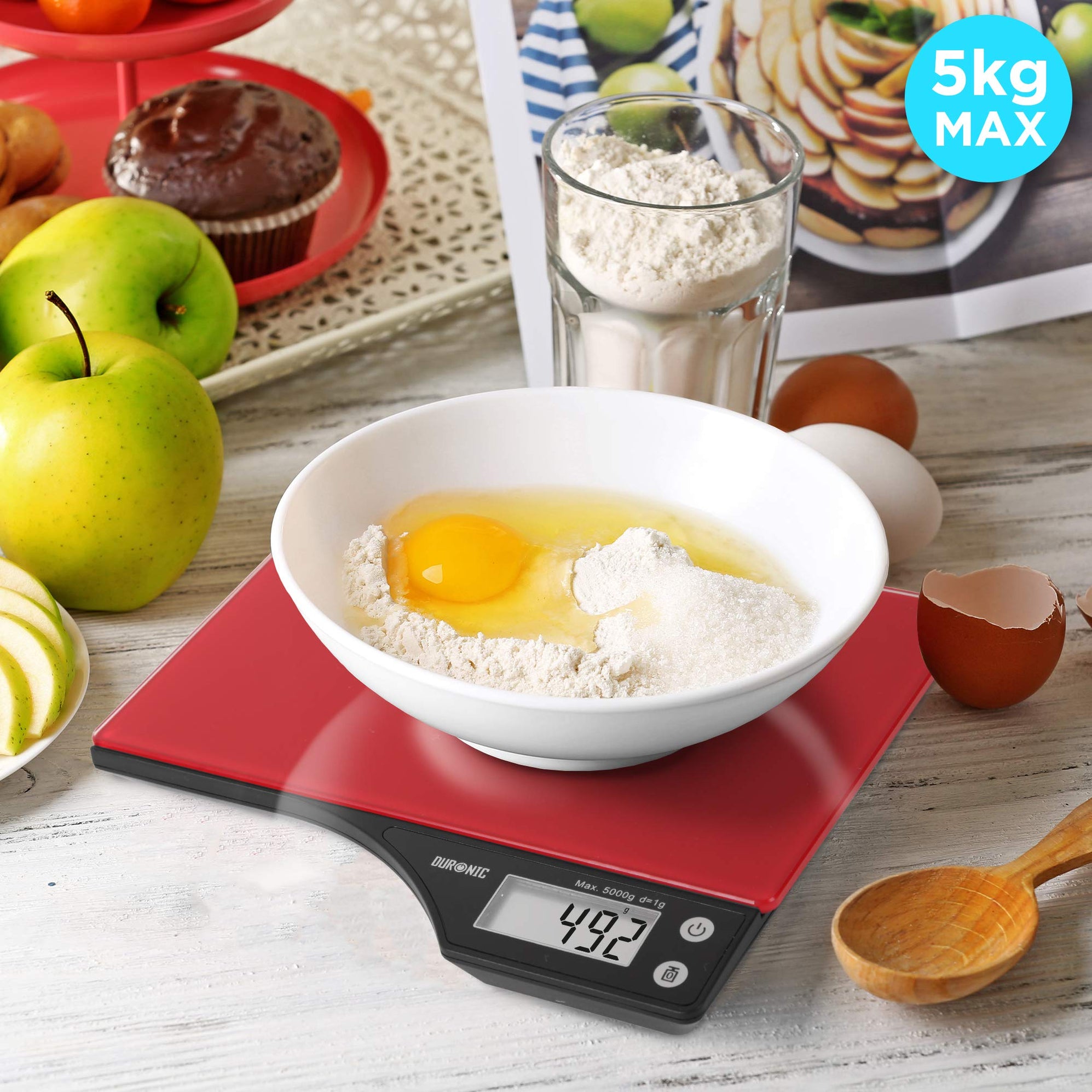 Duronic Digital Kitchen Scales KS350 Electronic Kitchen Scale Measurin