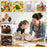 Duronic Digital Kitchen Scales with Mother and child baking together