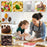 Duronic Digital Kitchen with woman and child baking together surrounded by panels of various fresh foods and ingredients.