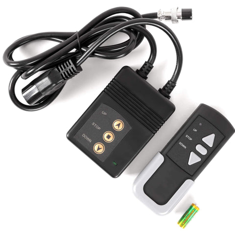 Duronic EPS Remote Control with power cables and a small battery.