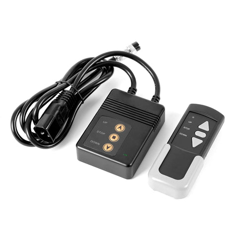 Duronic EPS Remote Control with power cables on a white background.