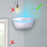 Duronic Electric Fly Catcher Sconce showing effective insect attraction in dark areas versus bright light sources.