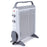 Duronic Electric Heater with control knobs and integrated cord wrap.