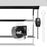 Duronic Electric Projector Screen with wired up down remote control switch and bracket detail."