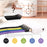 Duronic Ethernet Cable connects various color-coded network cables to icons representing a telephone, computer, PlayStation, printer, and Xbox to demonstrate organized device connectivity.