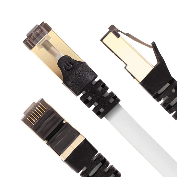 Duronic Ethernet Cable featuring a snagless boot and durable shielded design.