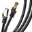 Duronic Ethernet Cable featuring gold-plated RJ45 connectors and a durable snagless design for high-speed networking.
